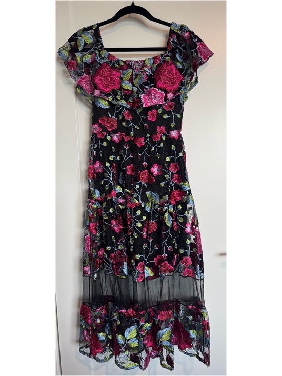Dress the Population Dresses & Skirts - Dress the Population Gabriela off-the-shoulder midi dress